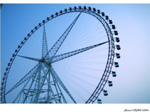 shanghai ferris wheel jinjiang