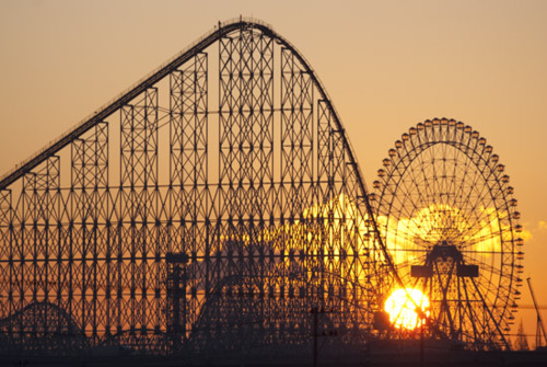 aurora wheel at nagashima spa land